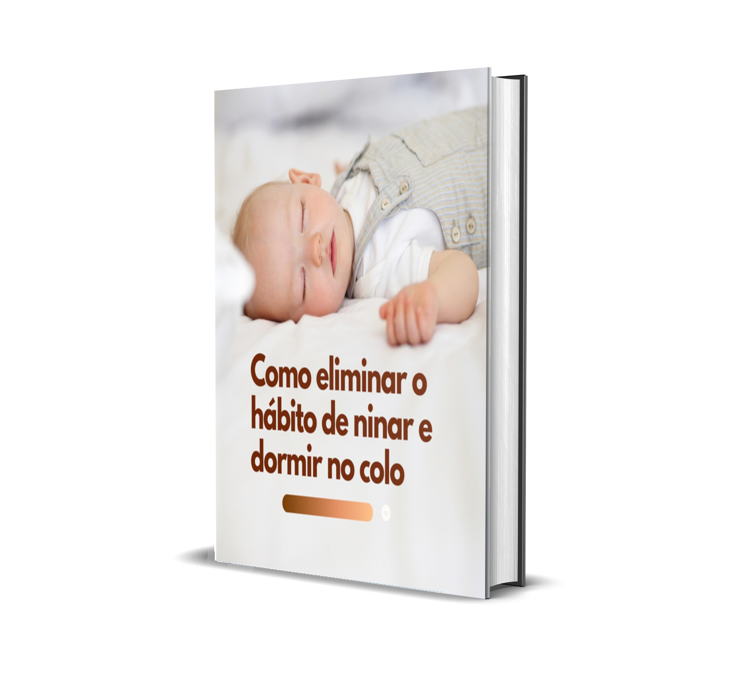 Mãe ninando o bebê em seus braços.
